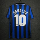 Inter Milan 2008/09 Retro Shirt Jersey Shirt Jersey Ronaldo #10