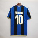 Adriano Inter Milan 2008/2009 Retro Shirt Jersey Shirt Jersey Soccer Retro Shirt Jersey Shirt Jersey