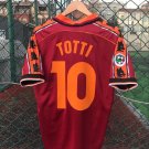 Totti AS Roma 1998/1999 Retro Shirt Jersey Shirt Jersey Home Soccer Retro Shirt Jersey Shirt Jersey