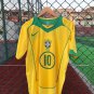 Ronaldinho Brazil 2006 Retro Shirt Jersey Shirt Jersey Home Retro Shirt Jersey Shirt Jersey