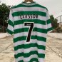 Larsson Celtic 2000/2001 Retro Jersey Jersey Home Soccer Retro Jersey Jersey Basil