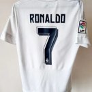 Real Madrid 2015/2016 Retro Shirt Jersey Shirt Jersey Ronaldo #7 Home Retro Shirt Jersey