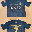 Ronaldo Al-Nassr 2023/24 Away Blue Shirt Jersey
