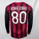 AC Milan 2009/2010 jersey Ronaldinho Retro Jersey Jersey Home Soccer Retro Jersey Jersey