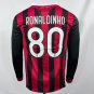 AC Milan 2009/2010 jersey Ronaldinho Retro Jersey Jersey Home Soccer Retro Jersey Jersey
