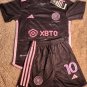 Messi Inter Miami 23/24 Shirt Jersey Away Kids Children Soccer Shirt youth Shirt Jersey Kids Kit
