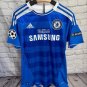 Drogba 11 Chelsea 2012 CL Edition Final Munich  Retro Shirt Jersey Soccer Shirt Jersey