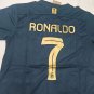 Al Nassr Ronaldo Blue Soccer Shirt Jersey New