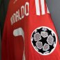 Real Madrid 11/12 Ronaldo #7 Long Sleeve Champions League Shirt Jersey