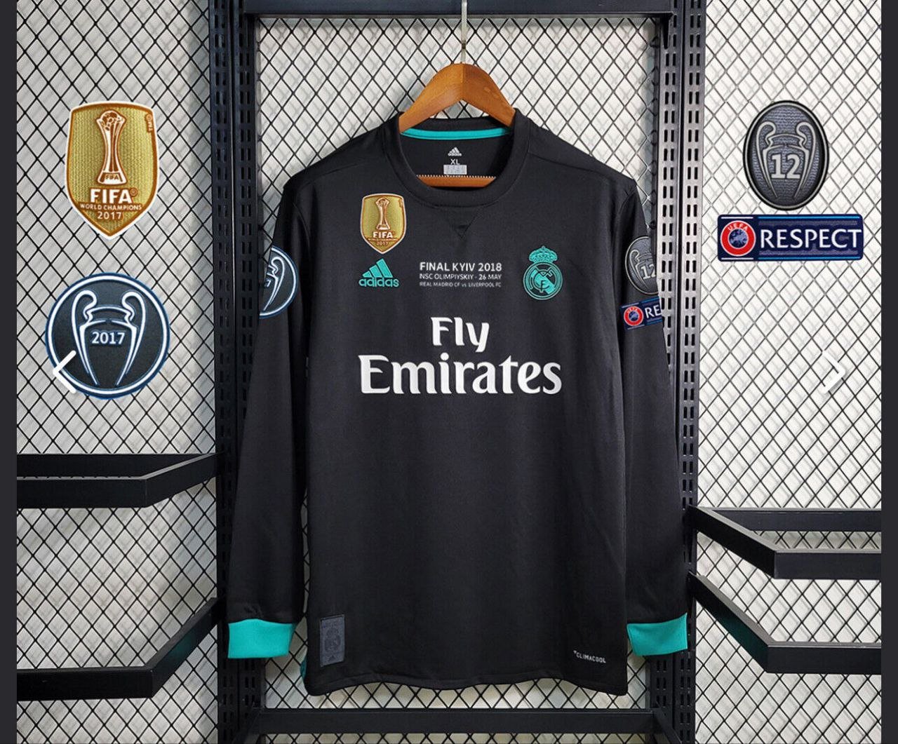 Ronaldo Real Madrid 2017-2018 Shirt Jersey Retro Shirt Jersey