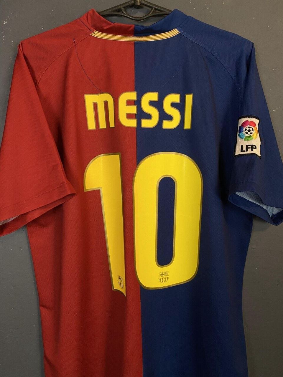 LEO MESSI MEN BARCELONA 2008/2009 SOCCER FOOTBALL SHIRT JERSEY MAILLOT