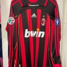 AC Milan 2006/07 Home Shirt Jersey Long Sleeve, Kaka #22
