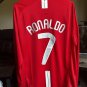Ronaldo 2008 Manchester United Long Sleeve Shirt Jersey