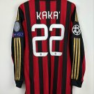 Kaka AC MILAN 2013 2014 KAKA #22 LONG SLEEVE JERSEY