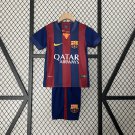 Barcelona 2014/15 Retro Shirt Jersey Home Kids Youth Shirt Jersey