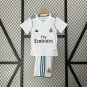 Real Madrid 2017/18 Retro Shirt Jersey Home Shirt Jersey Kids Youth