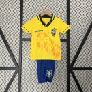 Brazil 1993/94 Retro Shirt Jersey Shirt Jersey Kit Kids Youth