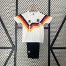 Germany 1990 Retro Shirt Jersey Home Kids Youth Shirt Jersey