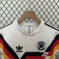 Germany 1990 Retro Shirt Jersey Home Kids Youth Shirt Jersey