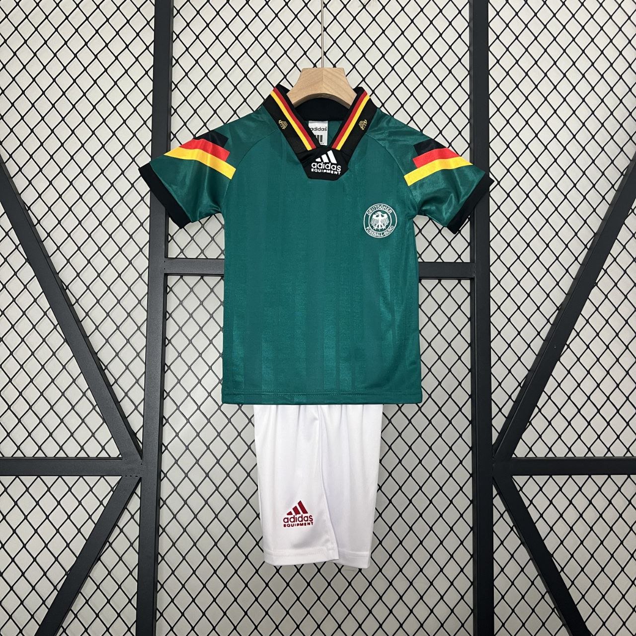 Germany 1992 Retro Shirt Jersey Away Kids Youth Shirt Jersey