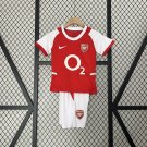 Arsenal 2002/04 Retro Shirt Jersey Home Kids Youth Shirt Jersey