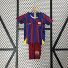 Barcelona Retro Shirt Jersey 2005/2006  Kids Youth Shirt Jersey Home