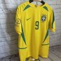 Brazil 2002 Home Kit Ronaldo 9 Retro Shirt Jersey Shirt Jersey