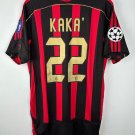 KAC Milan Shirt Jersey 2006-07 Retro Shirt Jersey Shirt Jersey Kaka #22