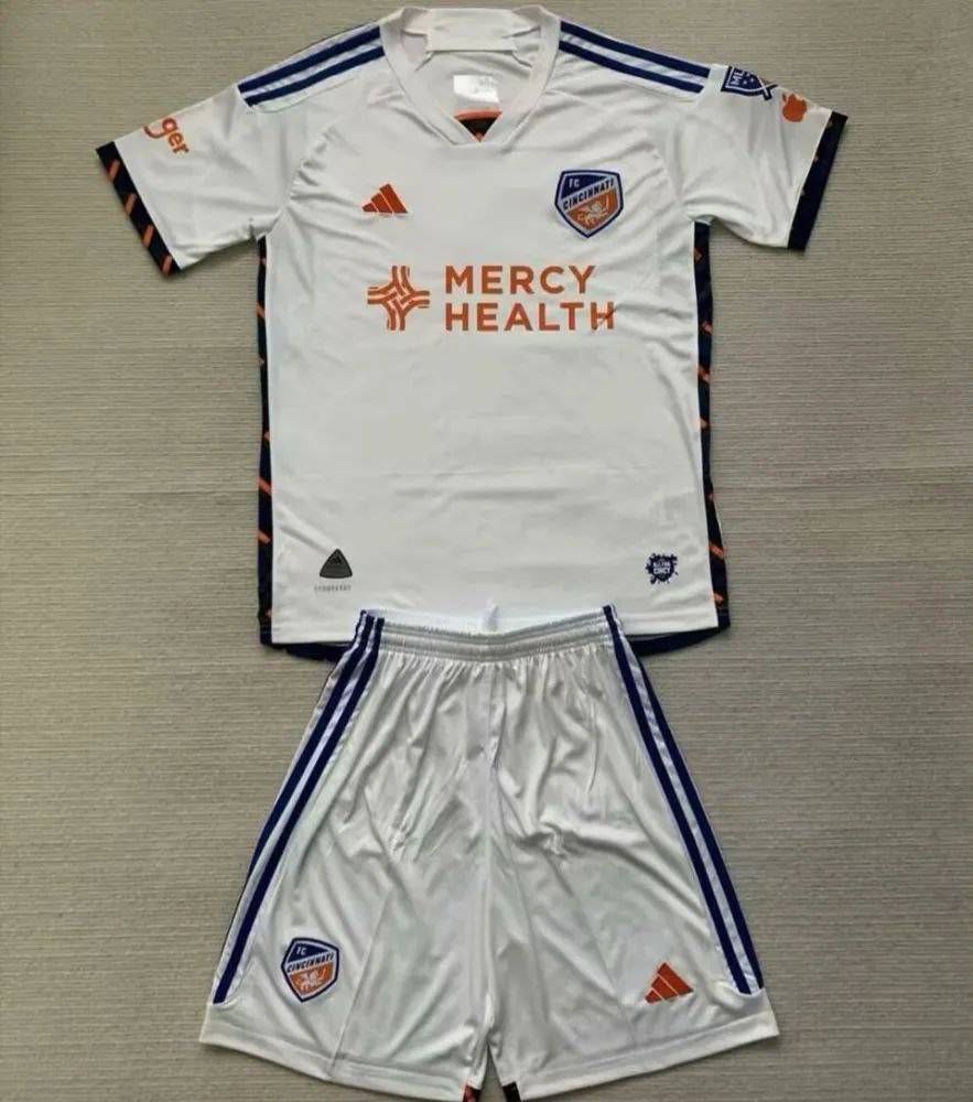 2024/25 Cincinnati Away Shirt Jersey Kit Kids Youth