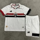 Sao Paulo Home 2024/25 Shirt Jersey Kit Kids Youth