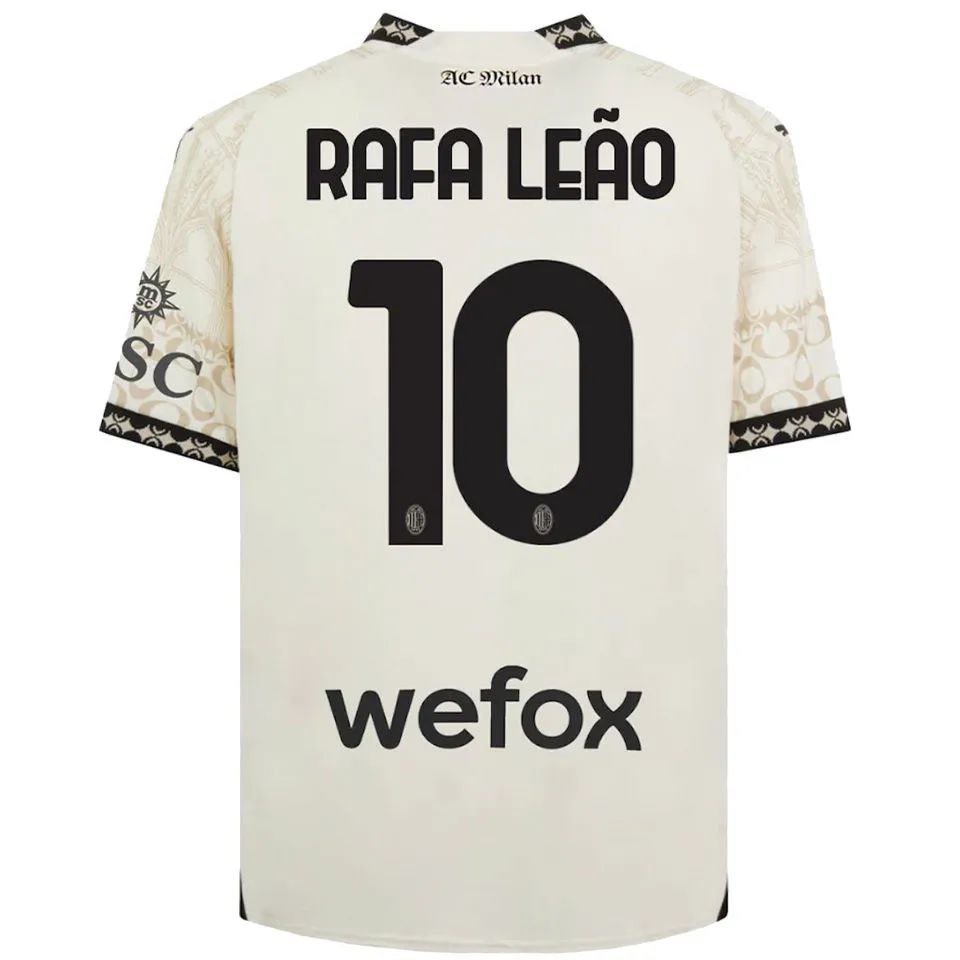 Rafa Le&Atilde;&pound;o #10 AC Milan Shirt Jersey 2023/24