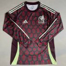 2024/25 Mexico Shirt Jersey Home Long Sleeve Shirt Jersey