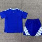 2025 Argentina Away Blue Kids Soccer Shirt Jersey Youths 24-25
