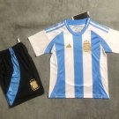 2025 Argentina Messi #10 Home Kids Shirt Jersey Soccer Youths 24-25