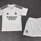 Real Madrid 2024/25 Home Shirt Jersey Kit Kids Youts New