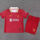 24-25 Liverpook Home Kids Shirt Jersey