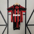 Retro Shirt Jersey Ac Milan 2006/07 Shirt Jersey Kids Kit Youths