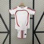 Retro Shirt Jersey Ac Milan 2006/07 Away Shirt Jersey Kids Kit Youths