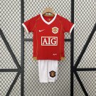 Manchester United 2006/07 Retro Shirt Jersey Shirt Jersey Kids Kit Youths