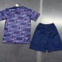 kids kit 24-25 England blue training jersey