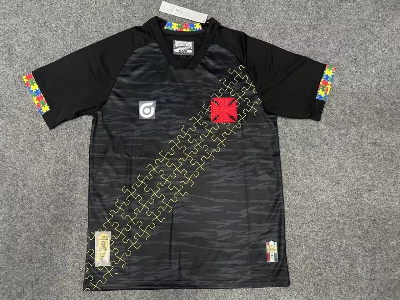 24-25 Vasco da Gama special version black soccer jersey