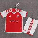 24-25 Internacional Home Kids Kit Shirt Jersey