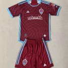 24-25 Colorado Rapids home Kids Kit jersey