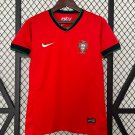 2024 Women Portugal Shirt Jersey Home S-XXL