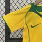 Brazil 2004 Retro Shirt Jersey home Kids Kit Shirt Jersey