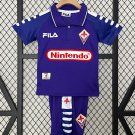 kids Fiorentina 1998 Retro Shirt Jersey Shirt Jersey home