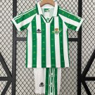 kids Kit Real Betis 95/97 Retro Shirt Jersey Shirt Jersey Youths home