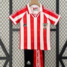 Athletic Bilbao 95/97 Retro Shirt Jersey Home Shirt Jersey Kids kit Youths