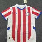 24-25 Paraguay home soccer jersey