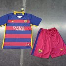 kids kit Barcelona 2015/16 Retro Shirt Jersey Shirt Jersey home